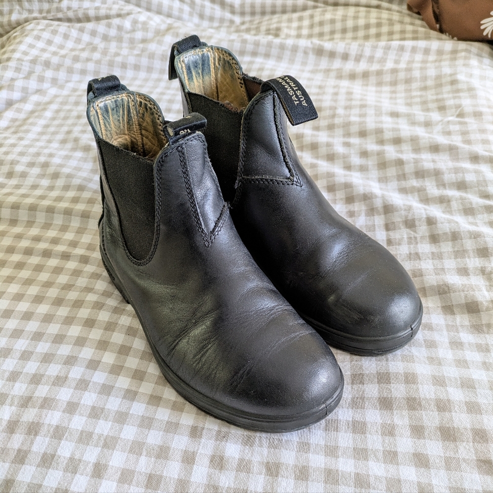 Blundstone 550 Black Leather Boots